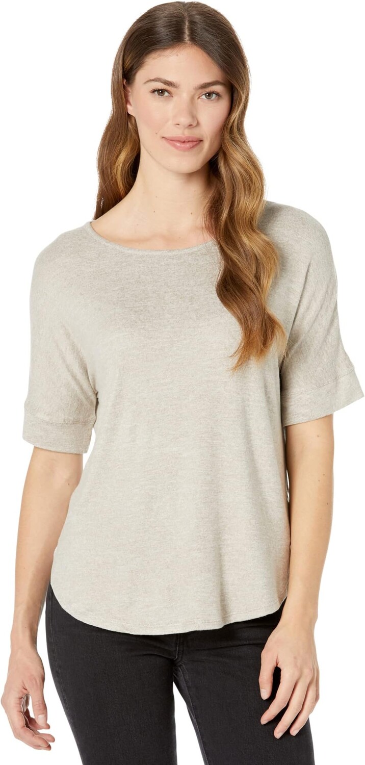 

Домашний топ N by Natori Mirage Short Sleeve Top, цвет Sand Taupe