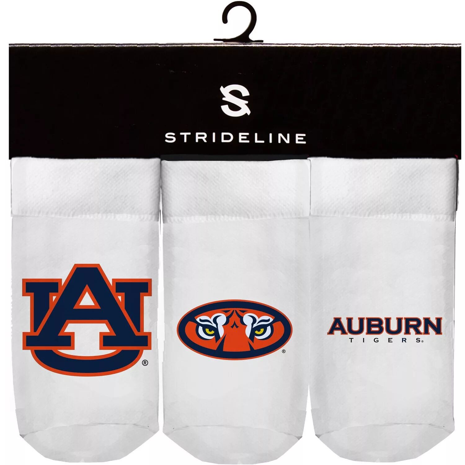 

Комплект из трех пинеток Strideline White Auburn Tigers для новорожденных и младенцев Unbranded