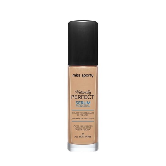 

Увлажняющая тональная сыворотка № 20 Miss Sporty, Naturally Perfect