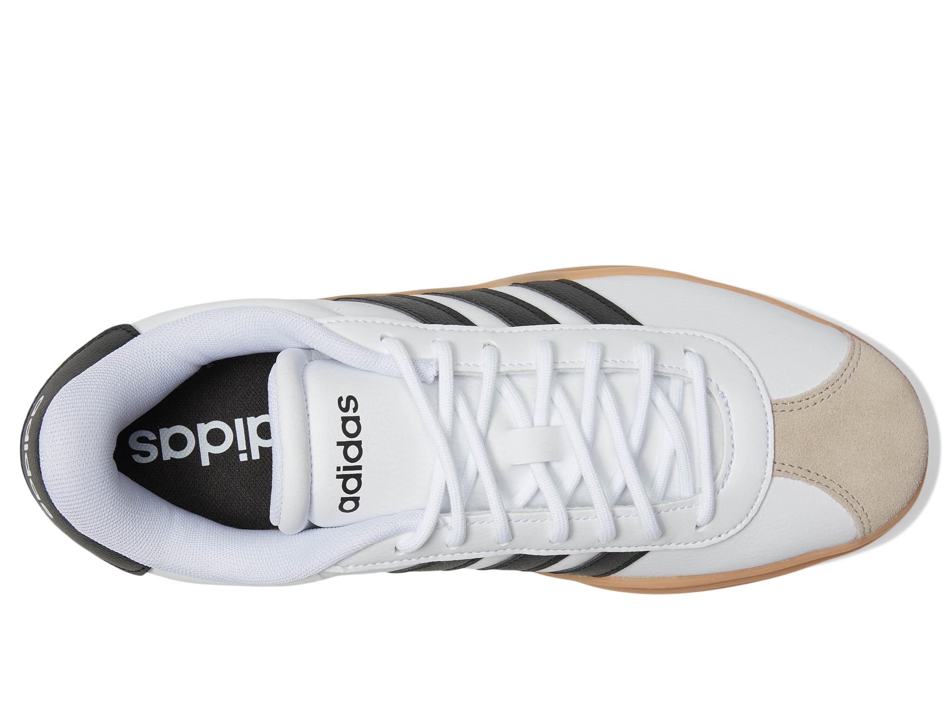 Кроссовки adidas VL Court, цвет White/Black/Wonder Beige — фото 2