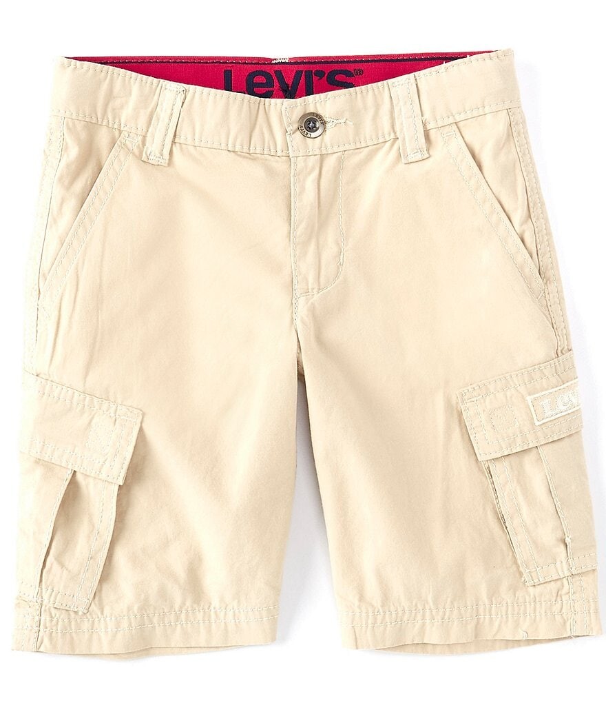 

Шорты-карго свободного кроя Levi's Little Boys 2T-7, бежевый