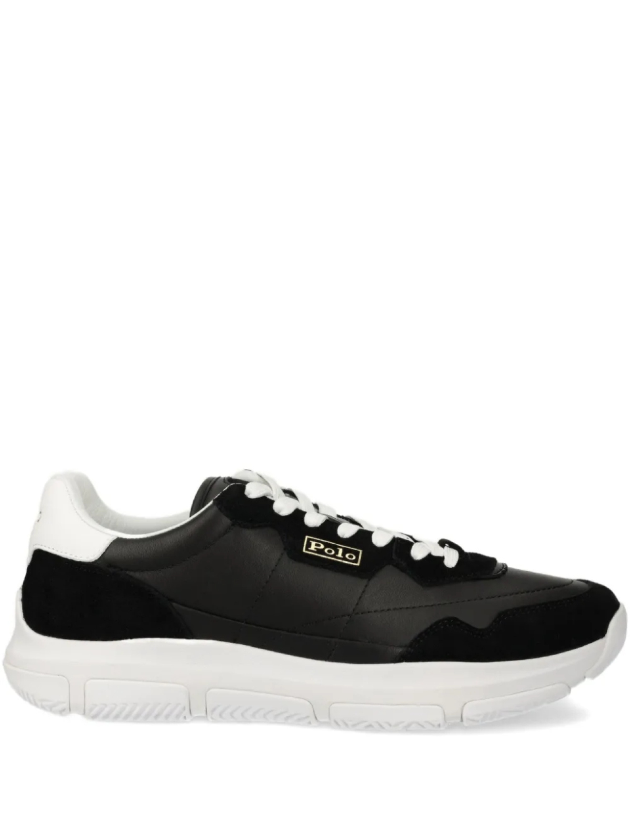 

Кроссовки Polo Ralph Lauren с кожаными вставками, черный