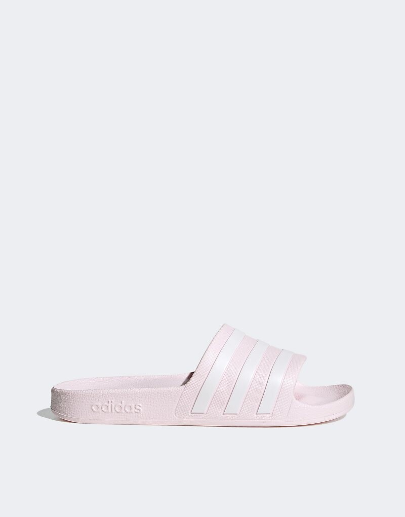 

adidas – Adilette Aqua – Розовые шлепанцы