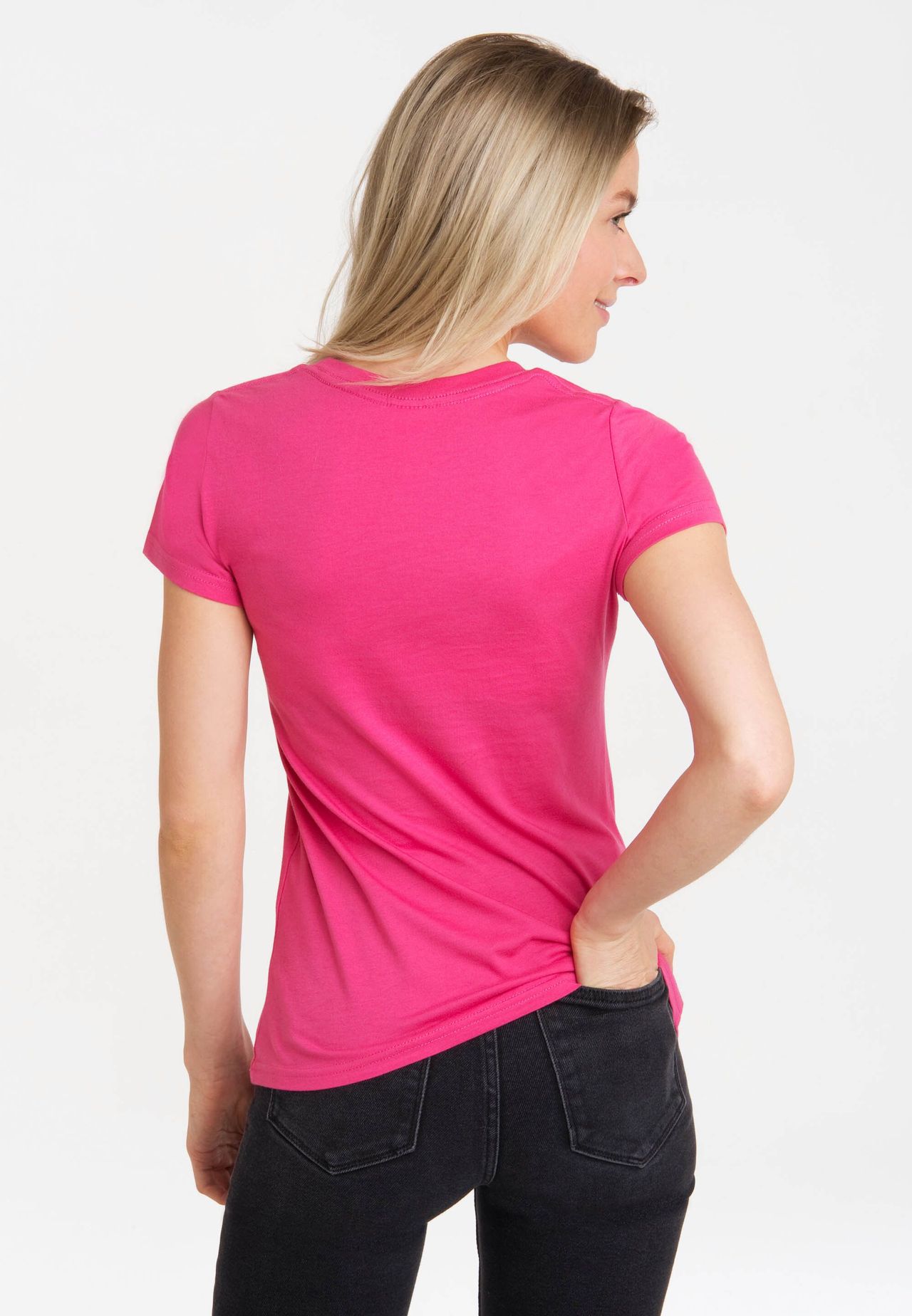 Новая футболка для девочек «Маленький крот» LOGOSHIRT, розовый — фото 4