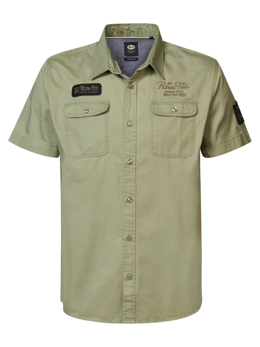 

Рубашка на пуговицах классического кроя Petrol Industries Wavify, Green