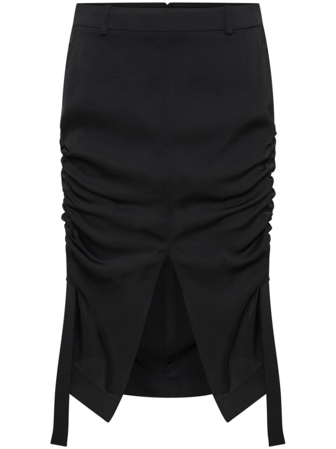 

Dion Lee юбка миди Cinch, черный