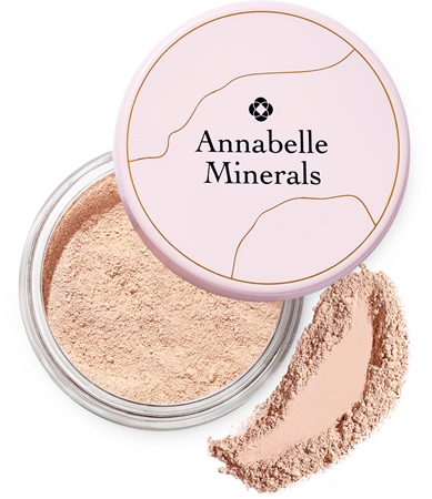 Минеральная пудра для идеального внешнего вида Annabelle Minerals Coverage Mineral Foundation, Golden Fair 4 g — фото 2