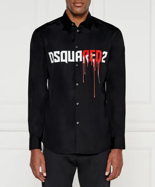 

Футболка ужасов Regular fit Dsquared2, черный