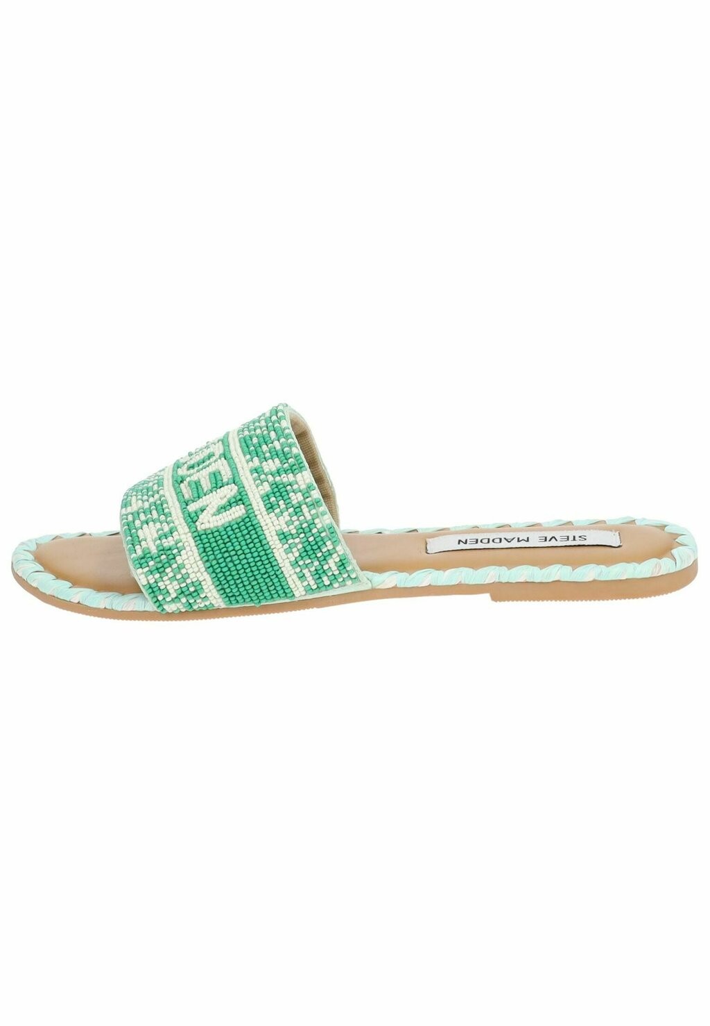 Мюли без каблуков Steve Madden, зеленый