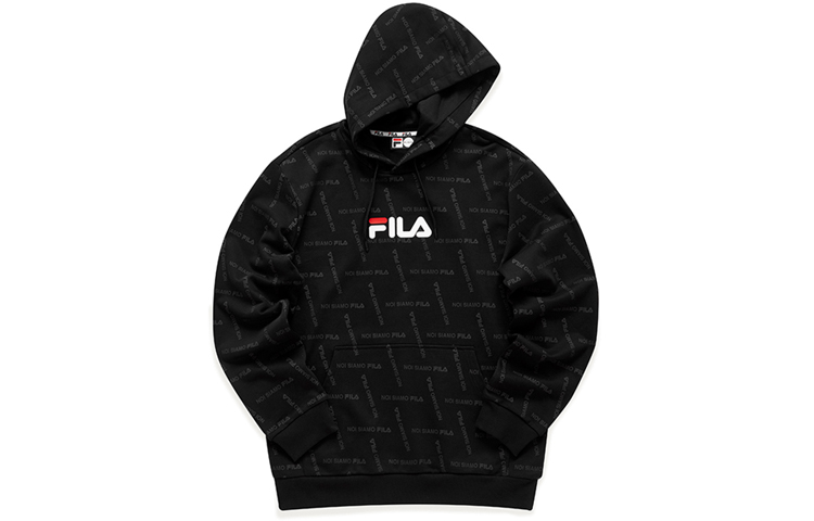 

FILA FUSION Толстовка мужская, черная как смоль
