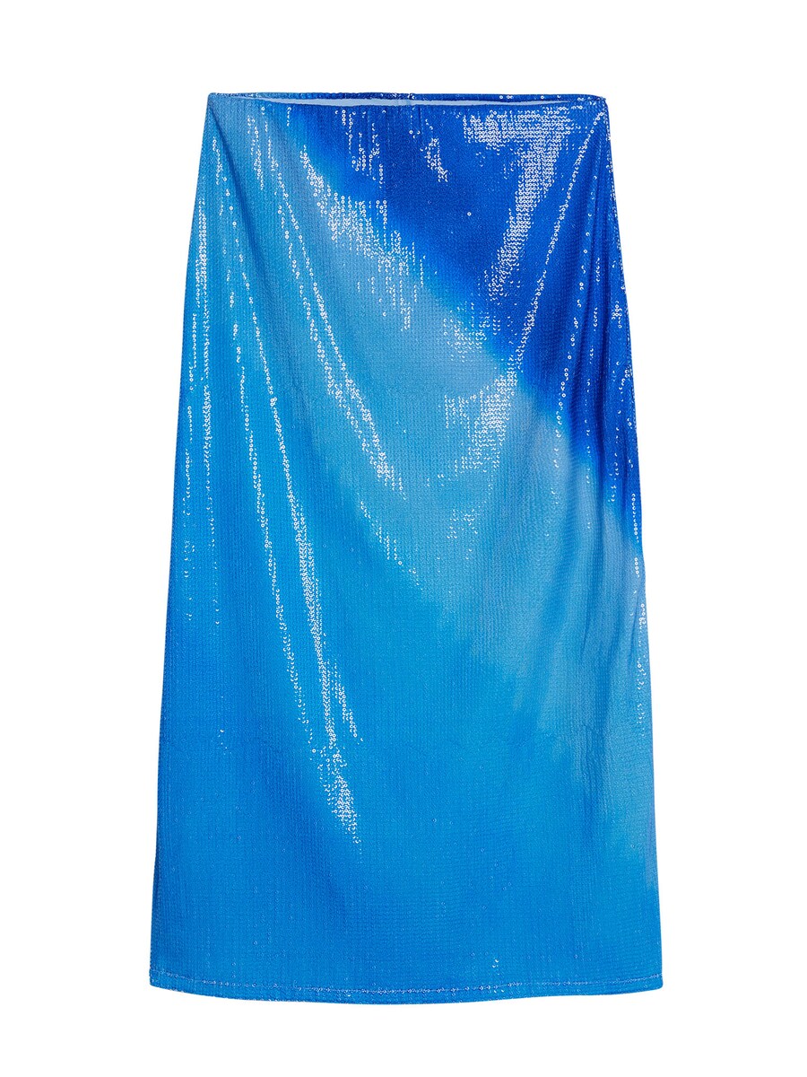 

Миди юбка Desigual, Blue/Light blue