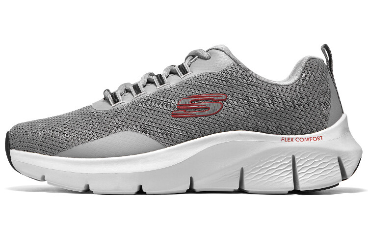 

Кроссовки Skechers Flex Comfort Lifestyle Shoes Men Low-top Gray, серый