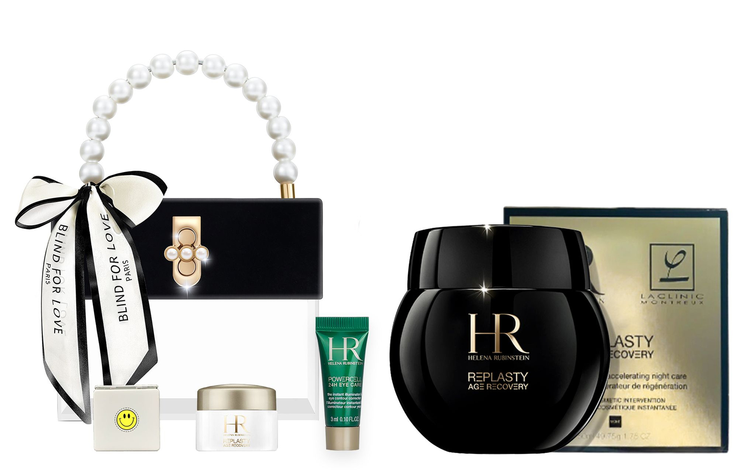 

HELENA RUBINSTEIN Черный крем-маска Pearl Box набор для ухода успокаивающий, подтягивающий, увлажняющий, питательный 50мл