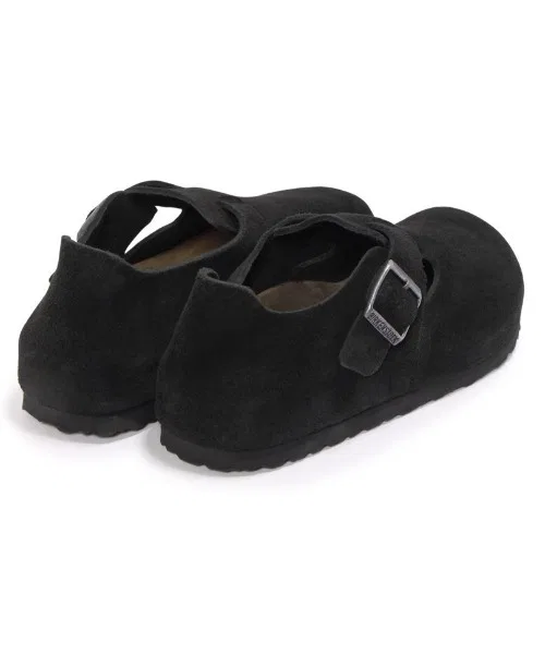 Мужские/Женские туфли Birkenstock London LEVE Black — фото 3