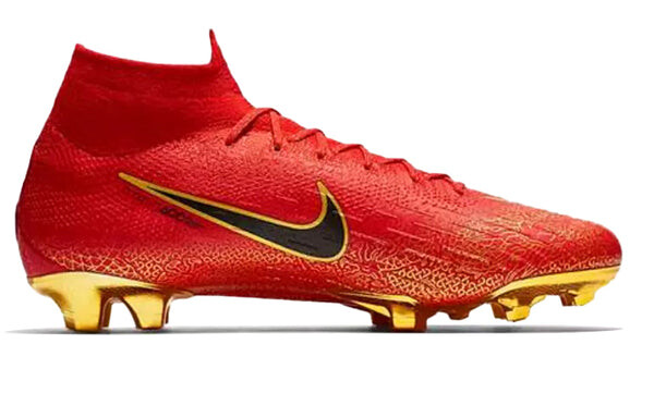 Кроссовки mercurial superfly 6 elite cr7 fg Nike, красный — фото 2