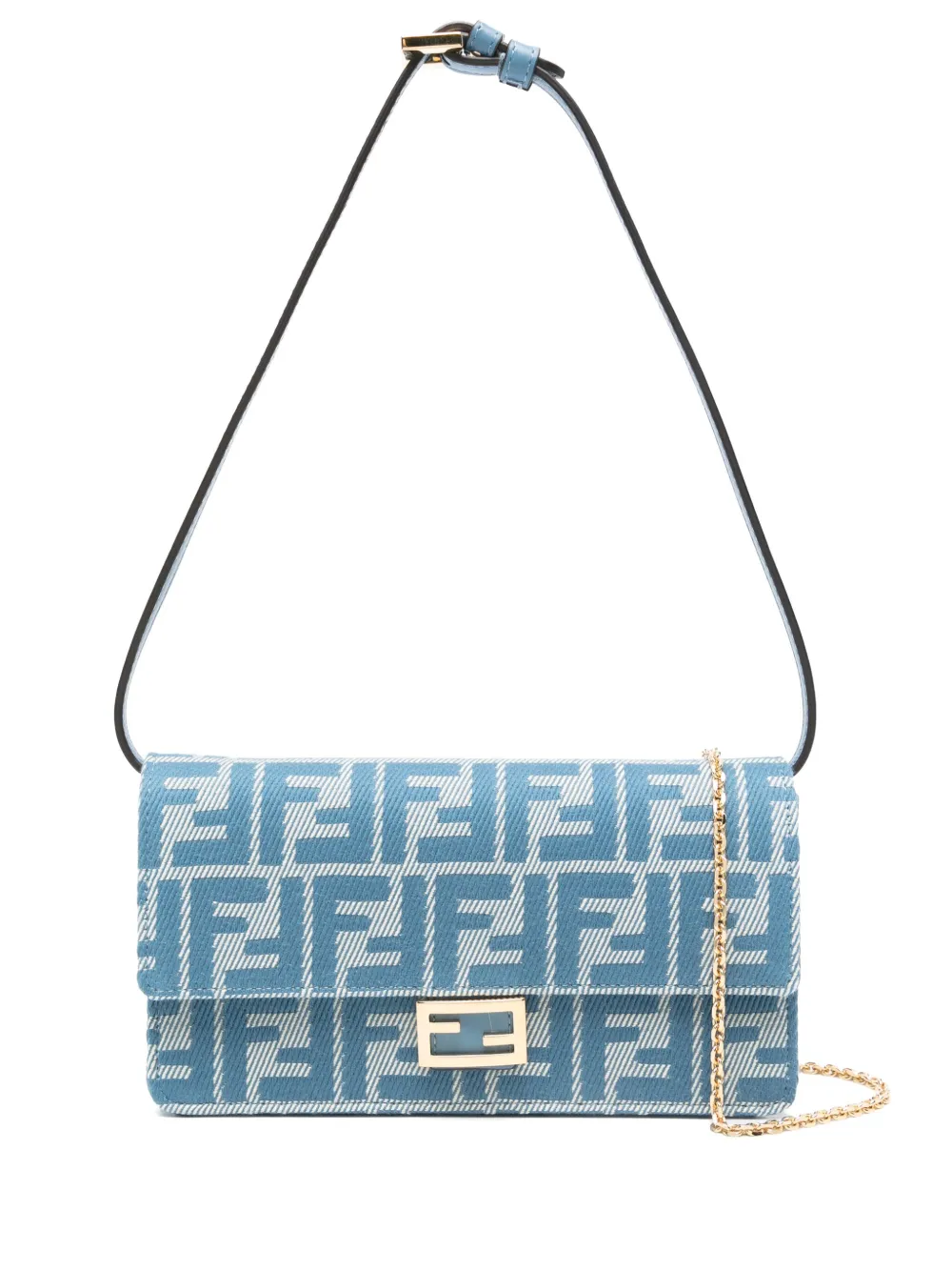 

Сумка через плечо Baguette FENDI, синий