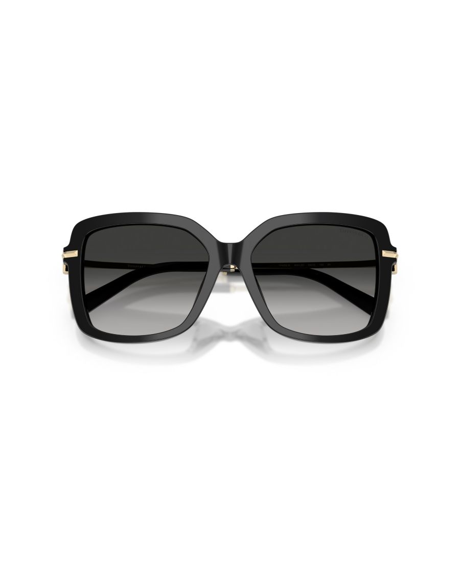 Женские квадратные солнцезащитные очки, TF4252B Tiffany & Co, Black, Gray — фото 2