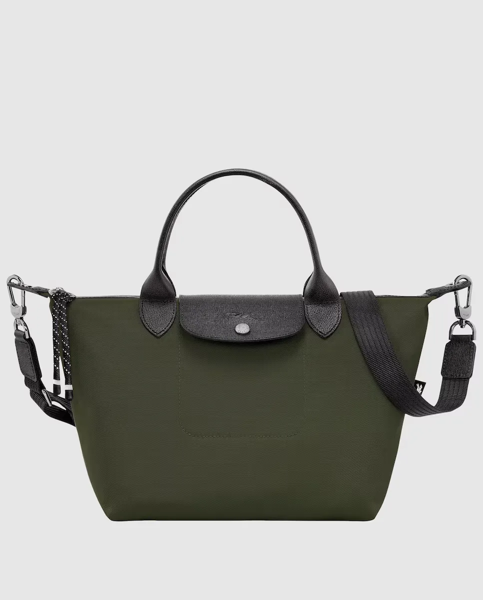 

Маленькая многопозиционная сумка Le Pliage Energy на молнии Longchamp, зеленый