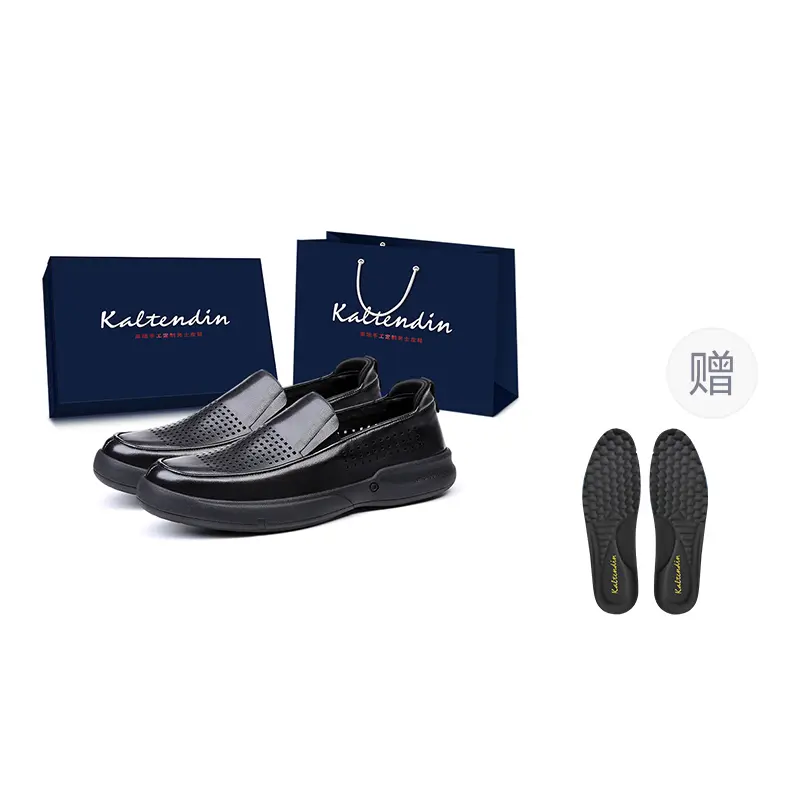 

Kaltendin Мужские повседневные туфли черные - черные [с коробкой], цвет Black[Box Included]