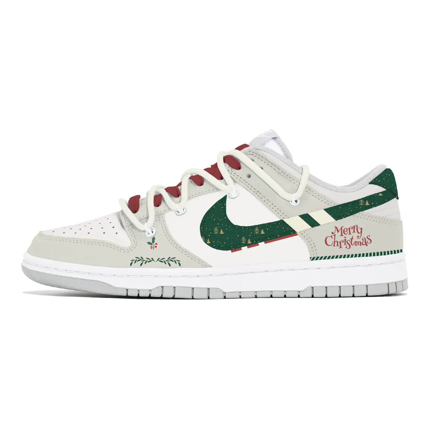 

Nike Кроссовки для скейтбординга Dunk, износостойкие, белые, мужские