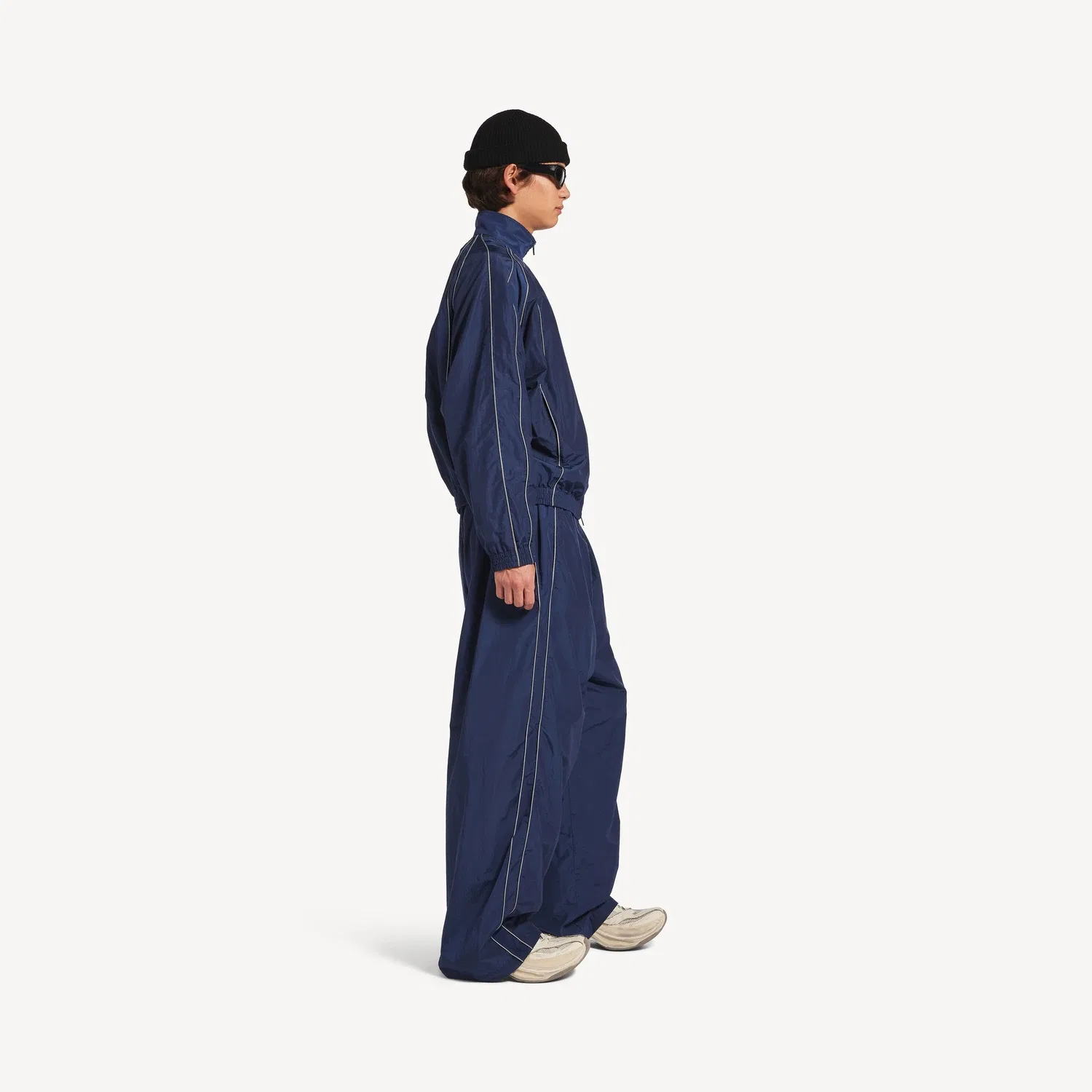 Мужская куртка-спортивный костюм Bodies в новом темно-синем цвете Balenciaga — фото 3