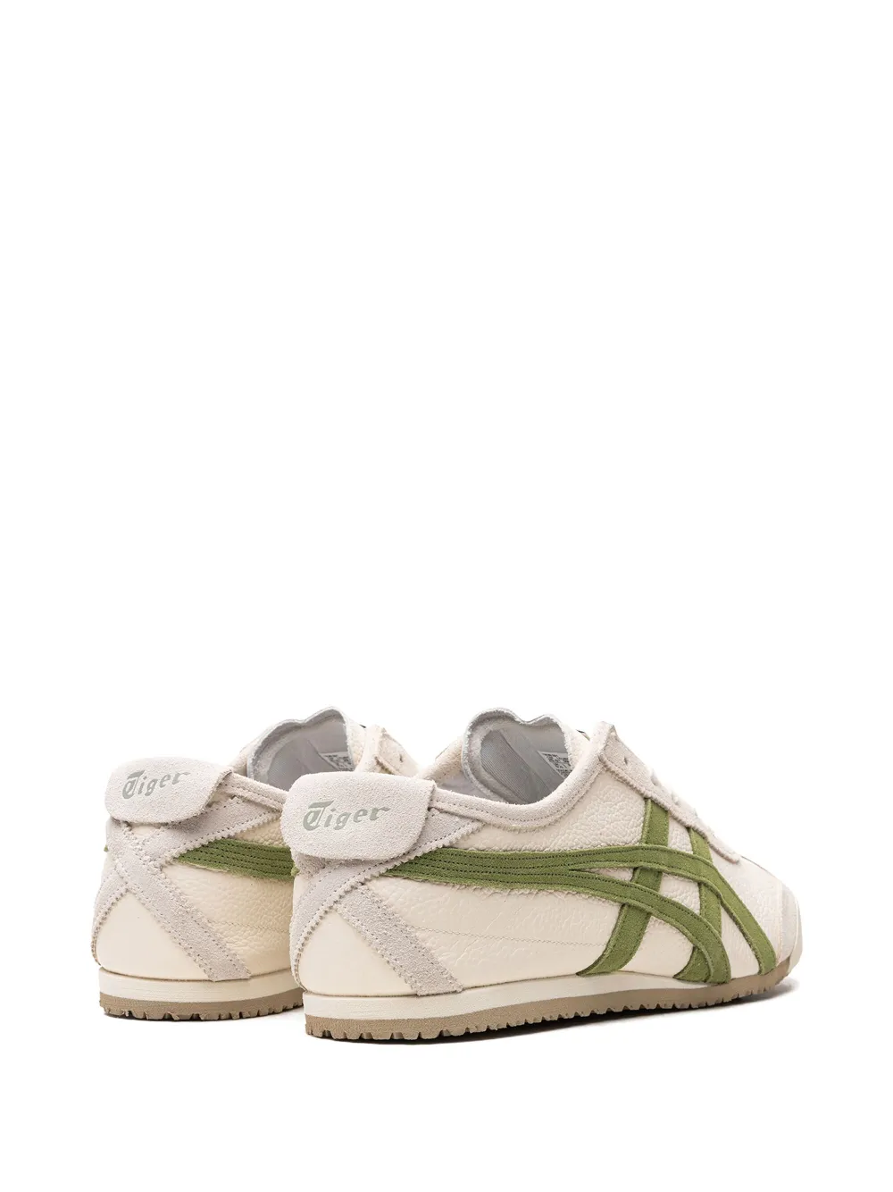 Кроссовки Mexico 66 Vintage 'Birch/Green' Onitsuka Tiger, белый — фото 3