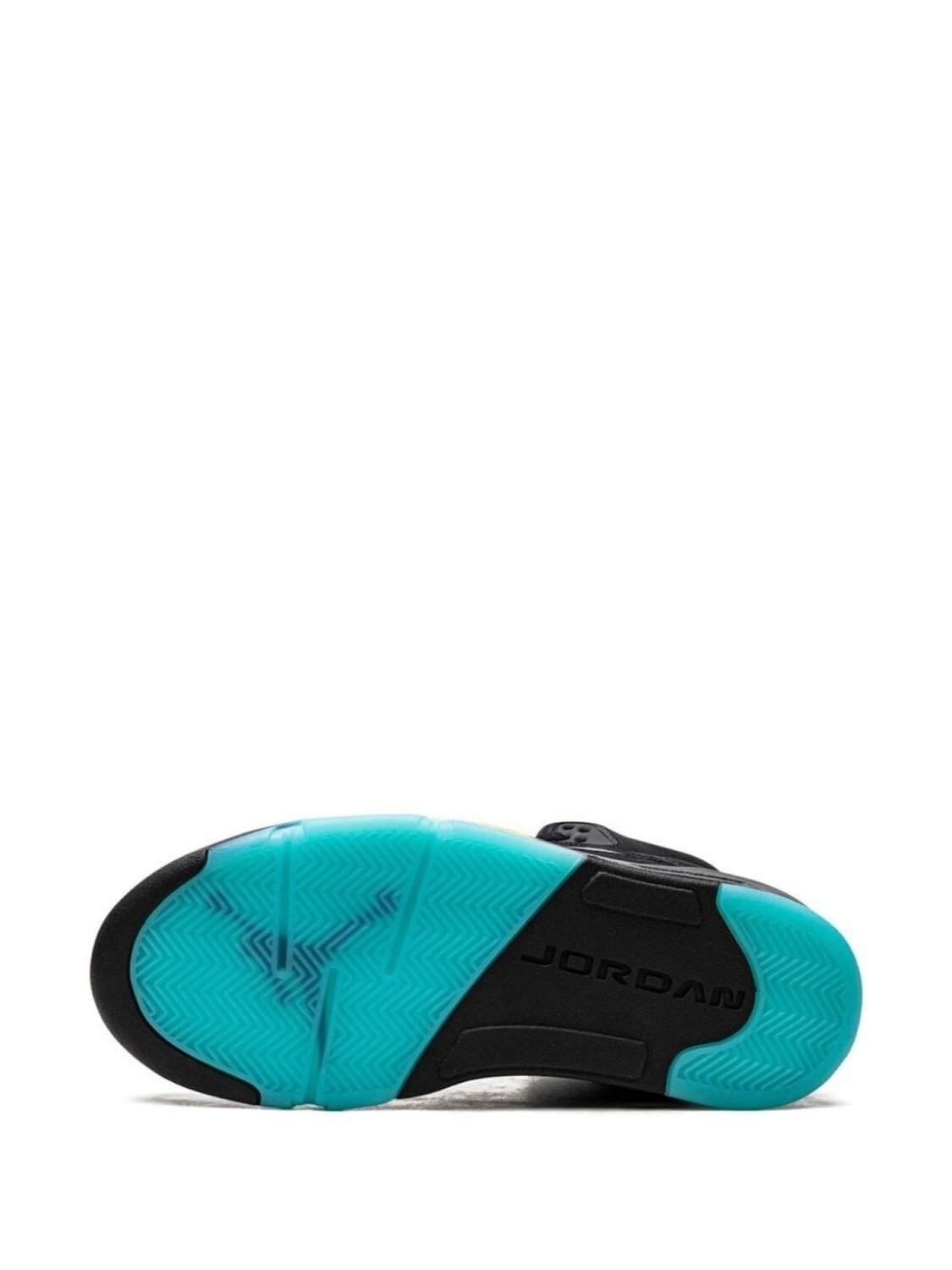 Кроссовки Air 5 Retro Aqua Jordan, черный — фото 4