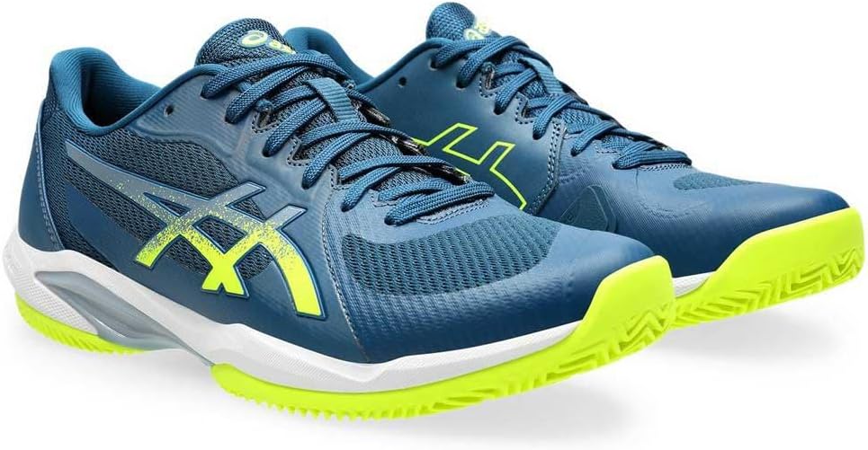 Мужские кроссовки ASICS Solution Swift FF 2 Clay, синий/желтый — фото 4