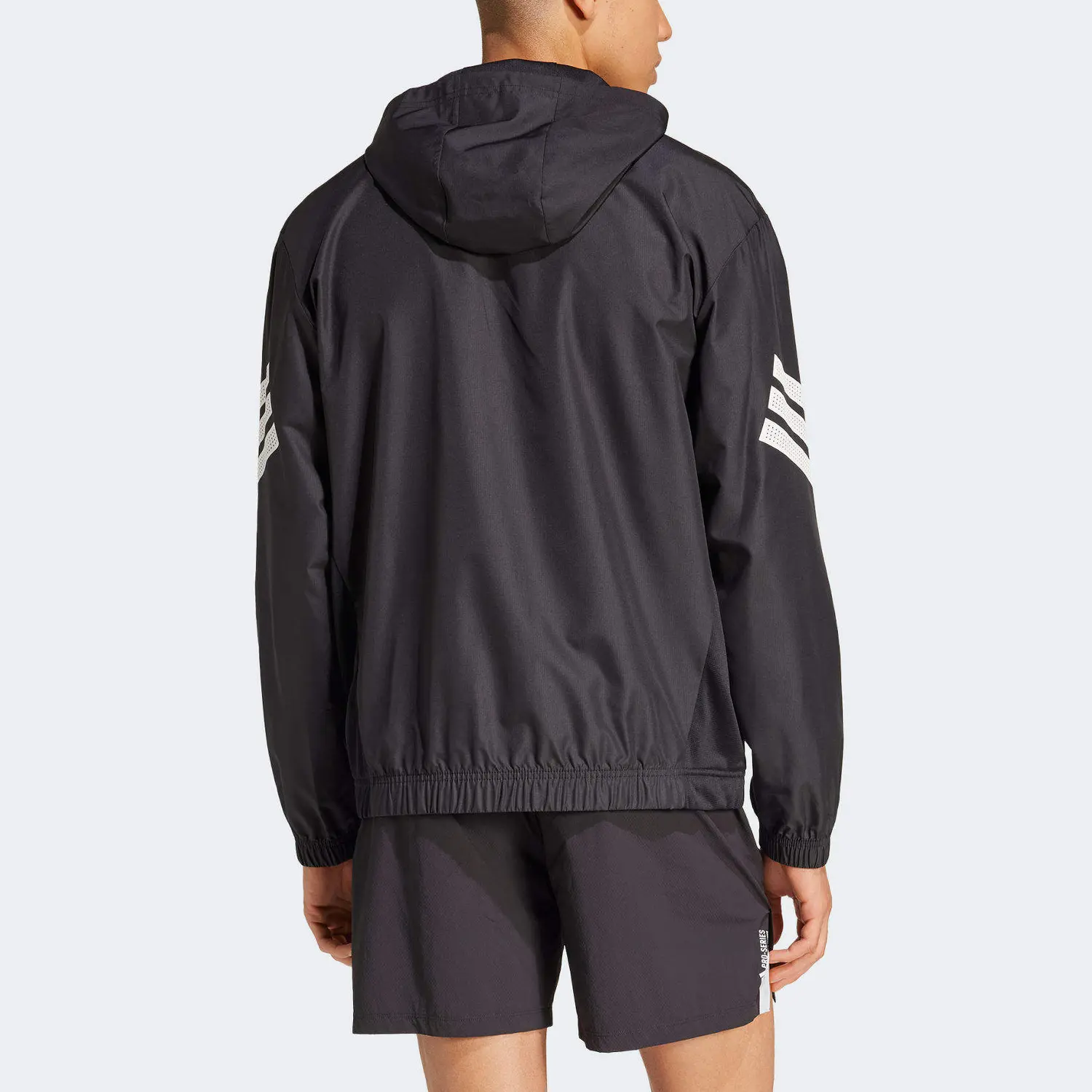 Adidas Спортивная куртка для мужчин черная, Black — фото 4