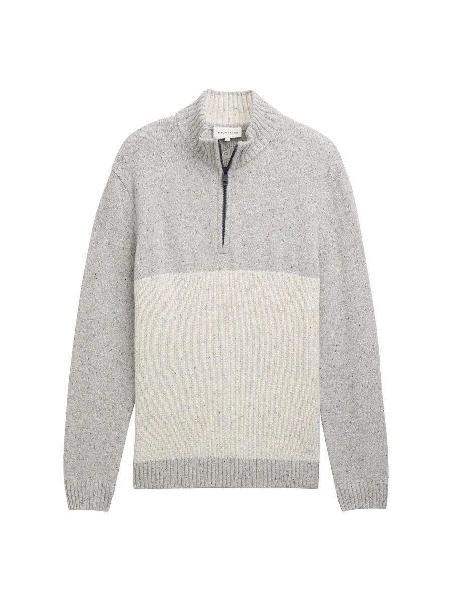 

Водолазка TOM TAILOR Sweater, цвет mottled white