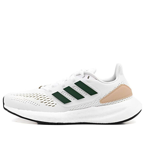 

Кроссовки (GS) adidas Pureboost 22 Running Boost Primeknit 'White Green Beige', белый