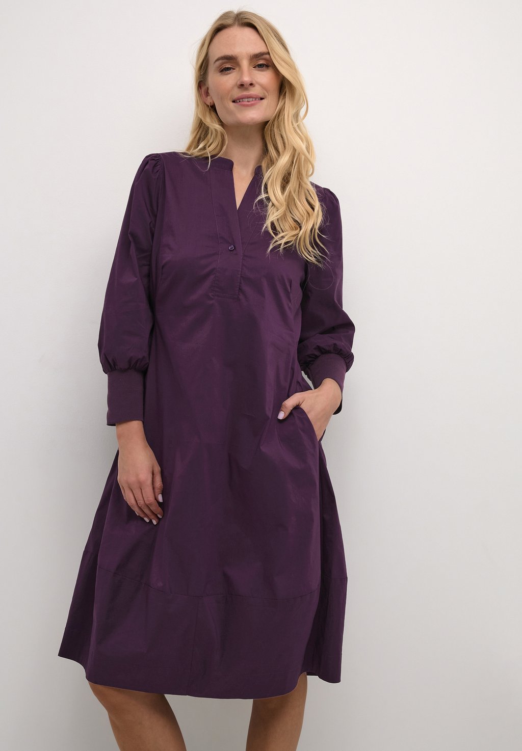 

Повседневное платье ANTOINETT 3/4 SLEEVE Culture, темно-фиолетовый