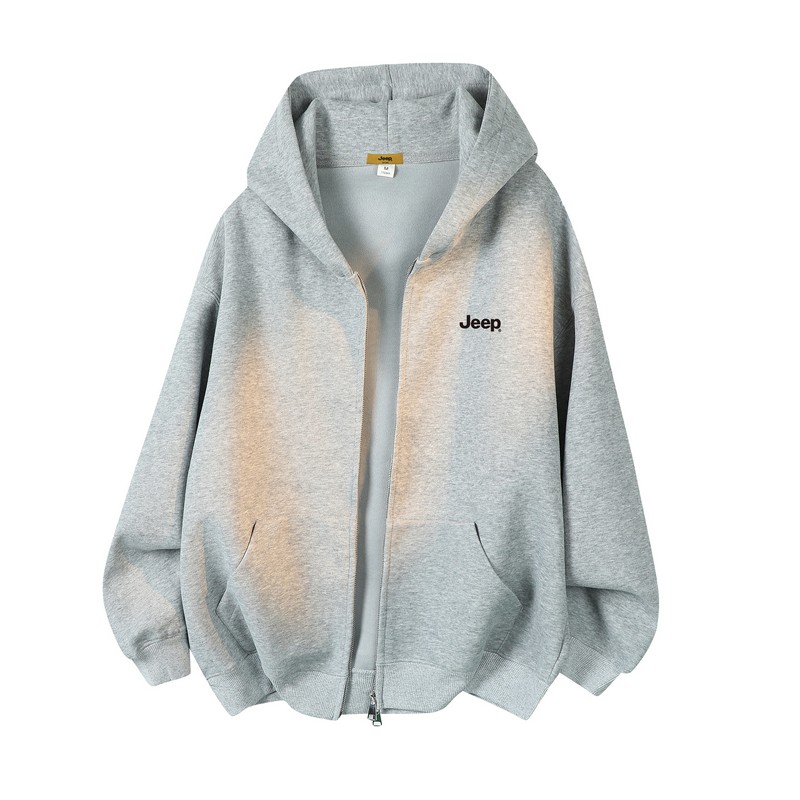 

Толстовка Top Unisex из коллекции Leisure Jeep, светло-серый 2