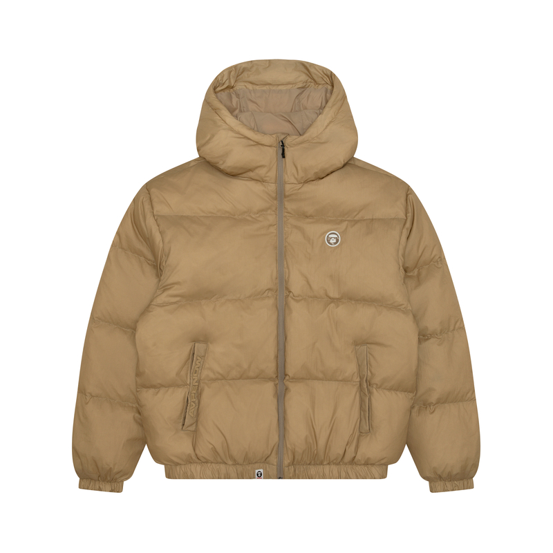 

Aape Куртка утепленная с аппликацией логотипа, Brown BGL