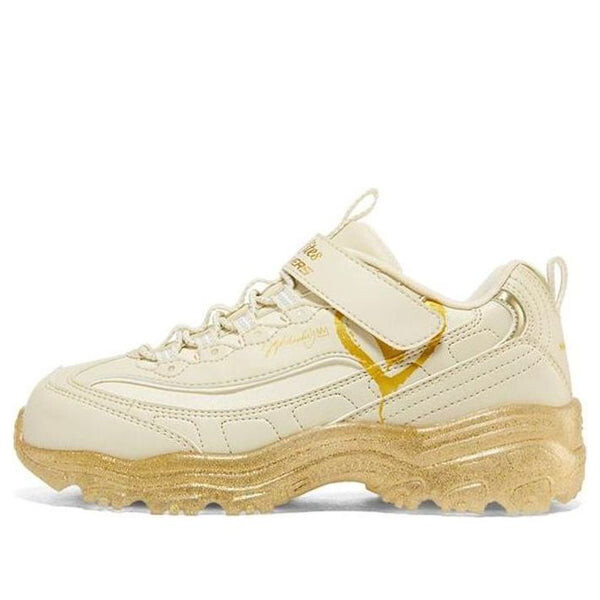 

Кроссовки (GS) Skechers James Goldcrown x D'Lites Crystal Marathon Running Shoes 'Beige Gold', бежевый