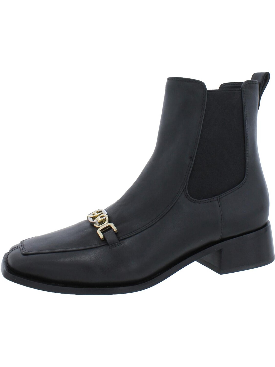 

Женские кожаные ботинки челси с квадратным носком Torance Sam Edelman, цвет Black Leather
