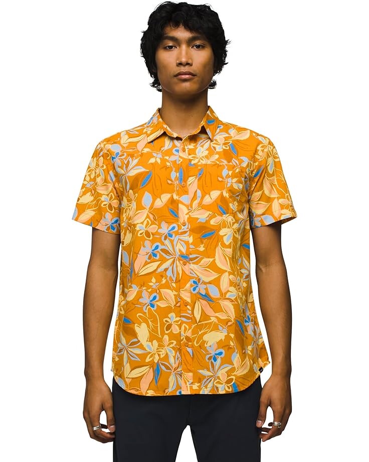 

Рубашка Prana Stimmersee, цвет Ochre Star Floral
