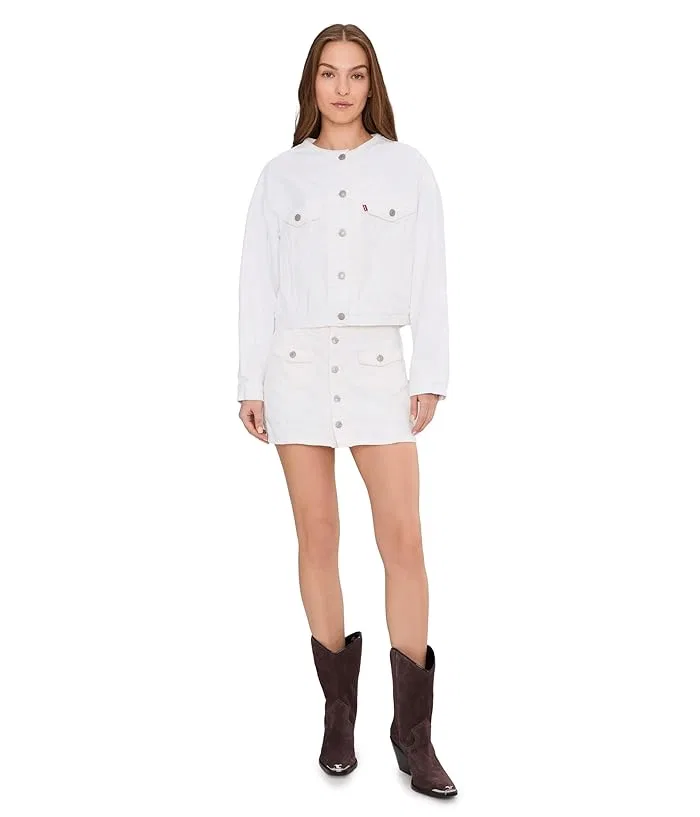 Юбка-шорты Button Front Skort Levi's Premium, Tooth Fairy — фото 2
