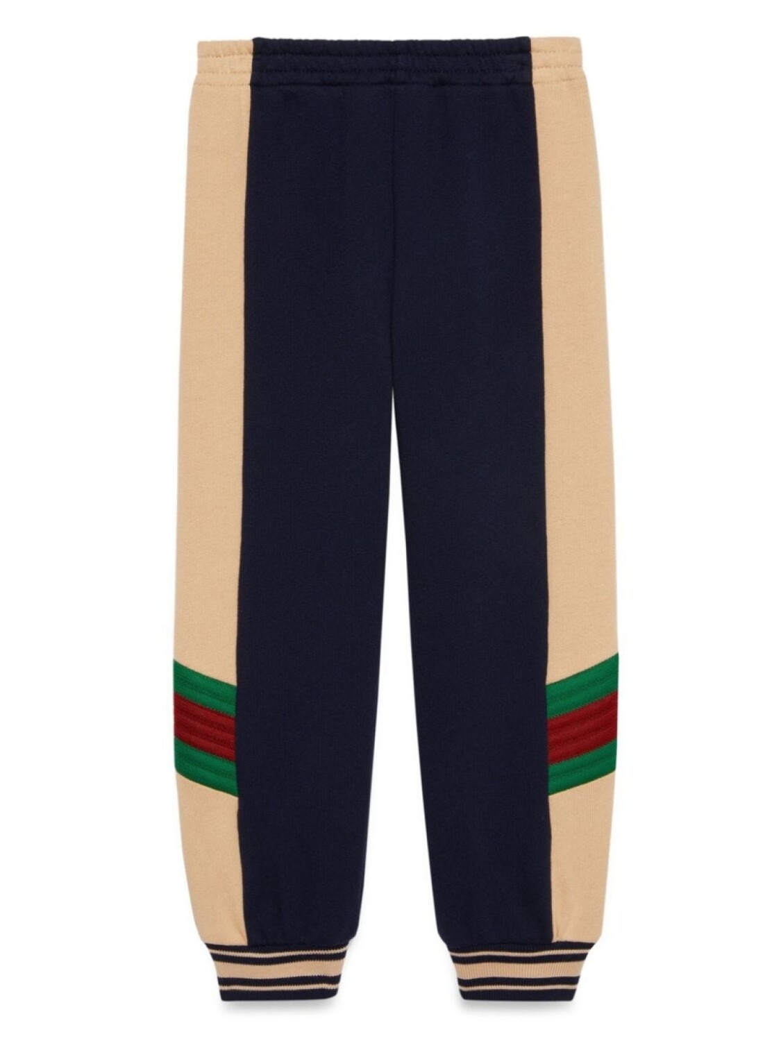 

Gucci Kids спортивные брюки с отделкой Web, синий