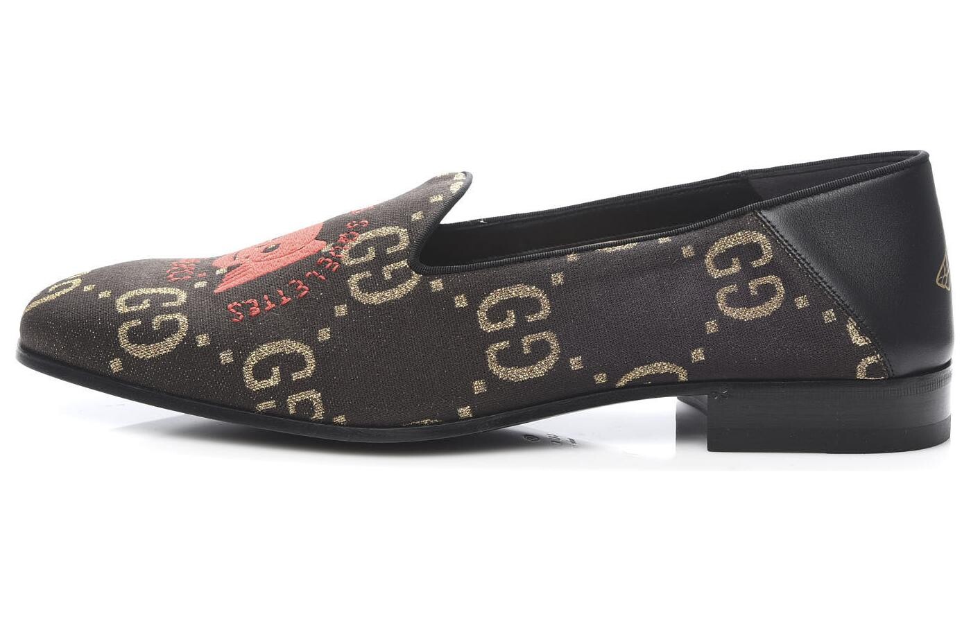 Туфли женские Gucci с логотипом, коричневый