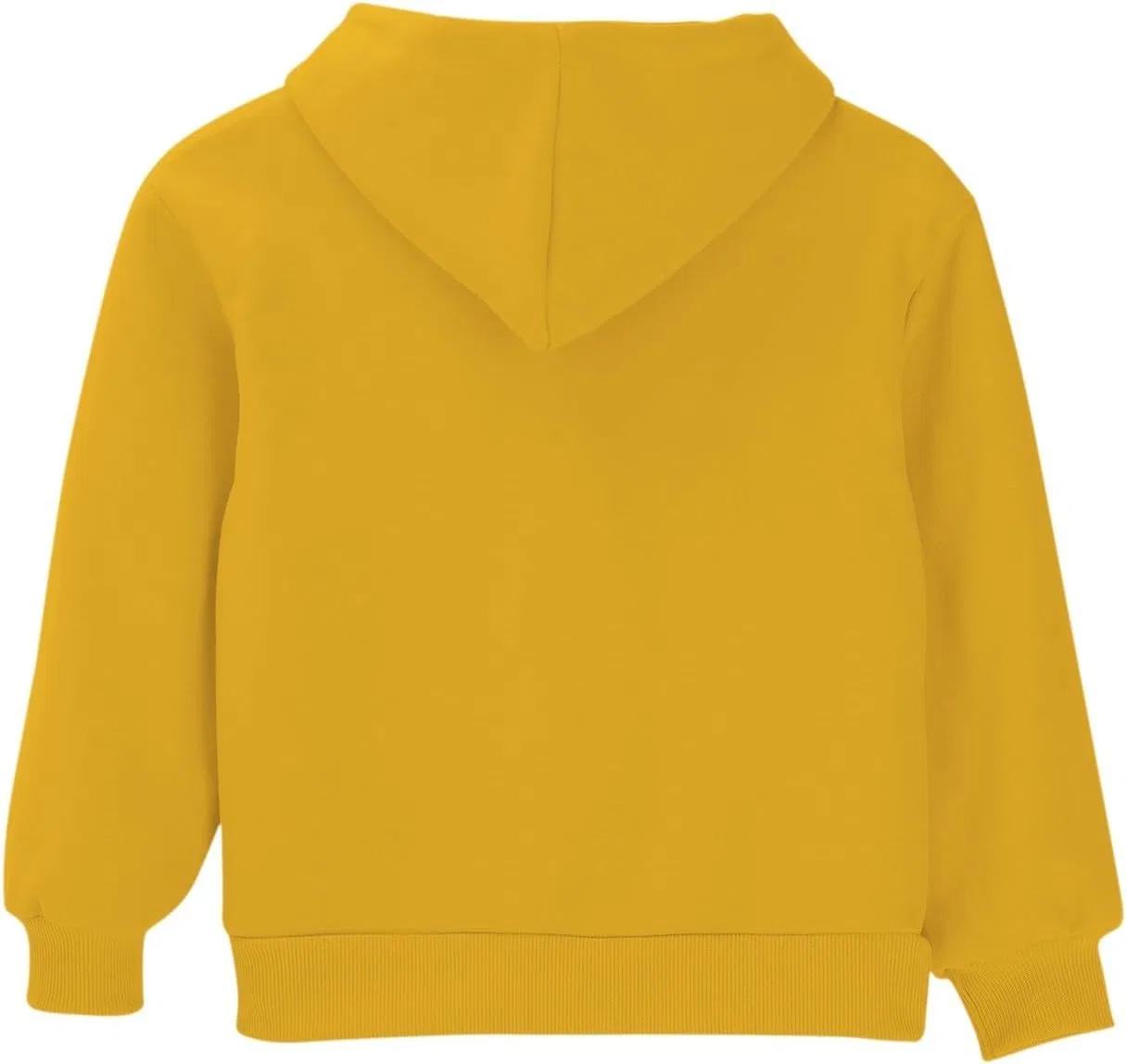 Худи оверсайз для девочек, длинный рукав, Generic, Yellow — фото 3
