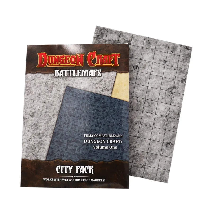 

Карта битвы — город, Dungeon Craft Battlemaps