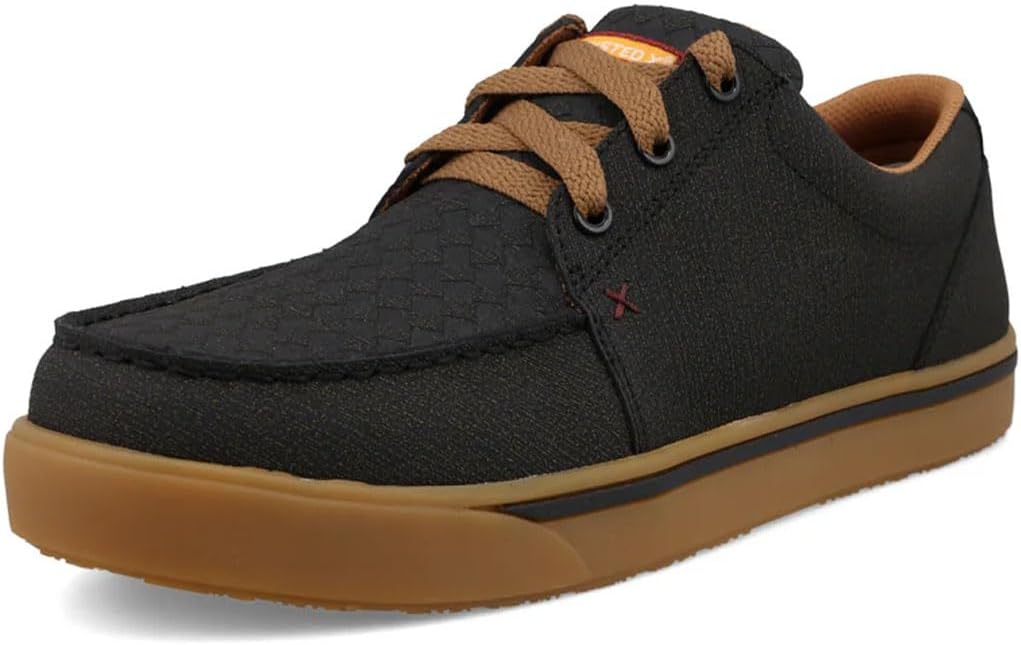 

Кроссовки Twisted X Men's Work, Moc Toe Nano Toe, Charcoal