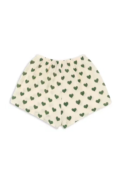 Шорты муслиновые Coco Mini Shorts Konges Sløjd, бежевый — фото 2