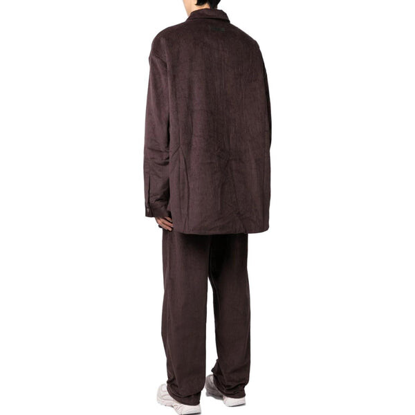Куртка corduroy shirt jacket 'purple red' Fear Of God Essentials, фиолетовый — фото 3