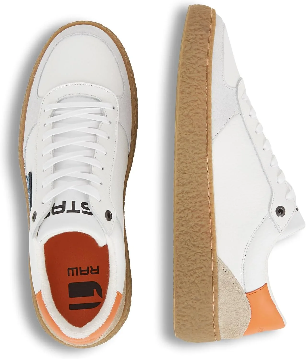 Мужские кроссовки G-Star Augur BSC MSneakers, оранжевый/белый — фото 2