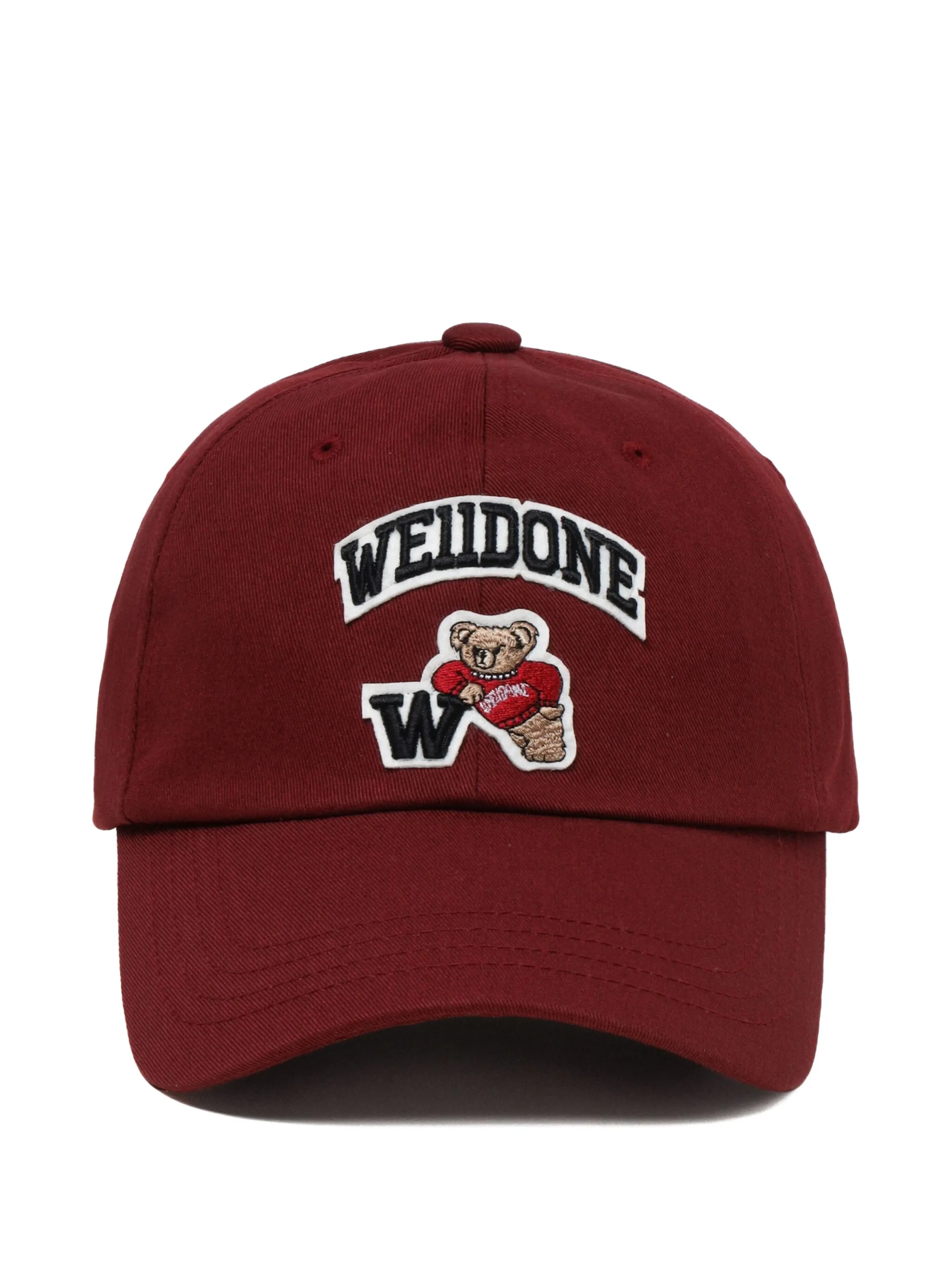 

Бейсболка с логотипом We11Done, красный