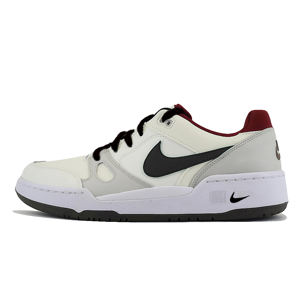 

Nike Кроссовки для скейтбординга Full Force Slip с низким верхом, мужские, белые, черные