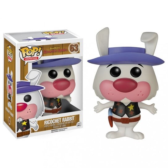 

Funko POP! Анимация, коллекционная фигурка, Кролик Рикошет, 63 года.
