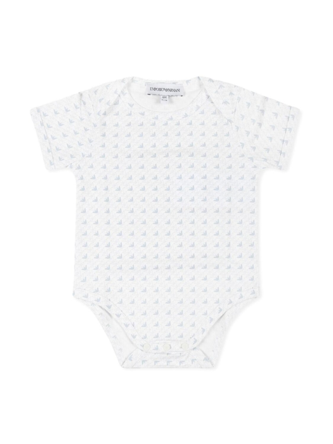 Корпуса с логотипом (комплект из двух) Emporio Armani Kids, белый — фото 3